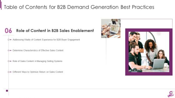 B2B Demand Generation Best Practices Ppt PowerPoint Presentation Complete Deck With Slides