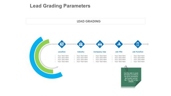 B2B Lead Generation Lead Grading Parameters Information PDF