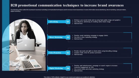 B2B Promotional Communication Ppt PowerPoint Presentation Complete Deck With Slides