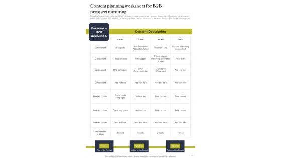 B2B Sales Procedure Playbook Template