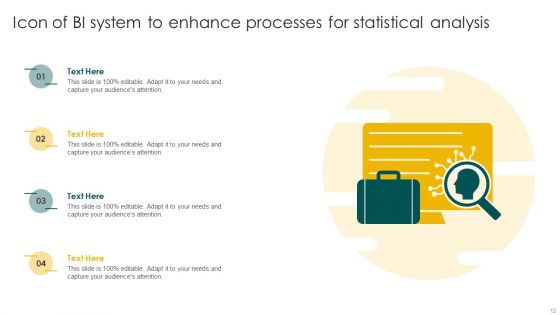 BI System To Enhance Processes Ppt PowerPoint Presentation Complete Deck With Slides