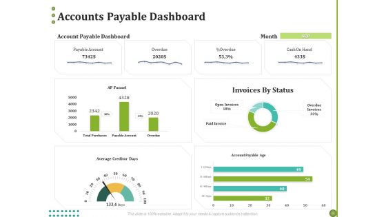 BPO Managing Enterprise Financial Transactions Accounts Payable Dashboard Demonstration PDF