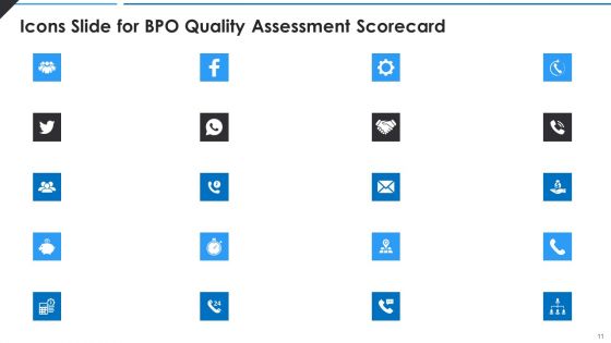 BPO Quality Assessment Scorecard Ppt PowerPoint Presentation Complete Deck With Slides