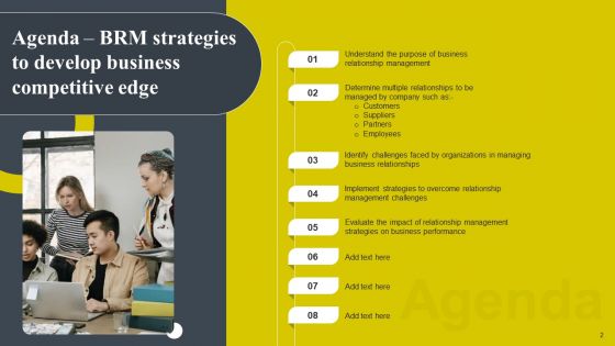 BRM Strategies To Develop Business Competitive Edge Ppt PowerPoint Presentation Complete Deck With Slides