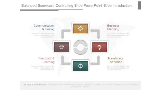 Balanced Scorecard Controlling Slide Powerpoint Slide Introduction Balanced Scorecard Controlling Slide Powerpoint Slide Introduction