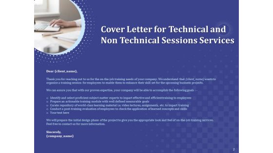 Balancing Technical And Non Technical Skill Development Proposal Ppt PowerPoint Presentation Complete Deck With Slides