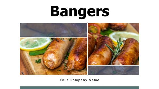 Bangers Vegetables Griller Ppt PowerPoint Presentation Complete Deck