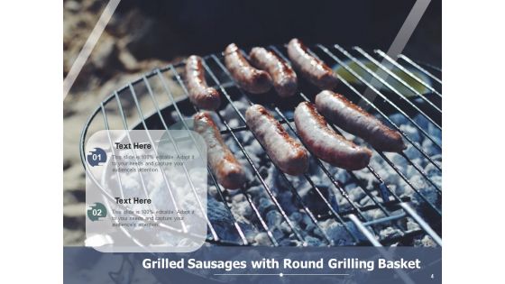 Bangers Vegetables Griller Ppt PowerPoint Presentation Complete Deck