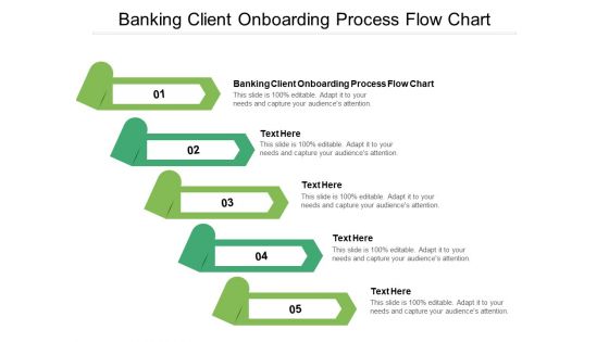 Banking Client Onboarding Process Flow Chart Ppt PowerPoint Presentation Model Clipart Cpb Pdf
