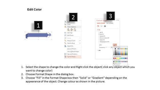 Banners Infographic Arrows Style Powerpoint Templates