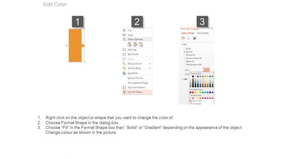 Banners Infographics For Financial Process Powerpoint Slides