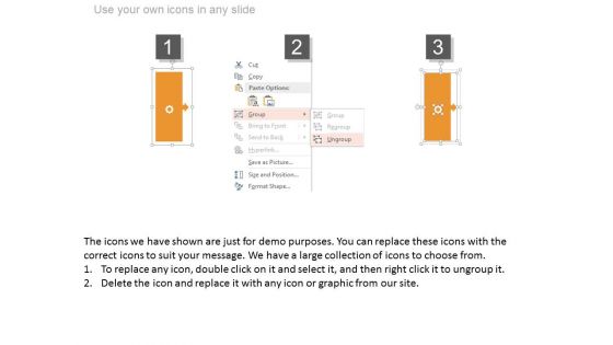 Banners Infographics For Financial Process Powerpoint Slides