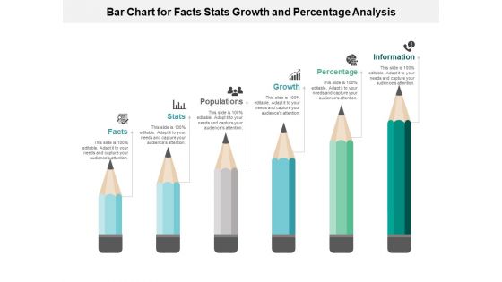 Bar Chart For Facts Stats Growth And Percentage Analysis Ppt PowerPoint Presentation Styles Infographic Template