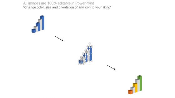 Bar Graph For Marketing Research Process Powerpoint Slides