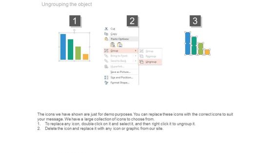 Bar Graph For Profit Growth Analysis Powerpoint Slides