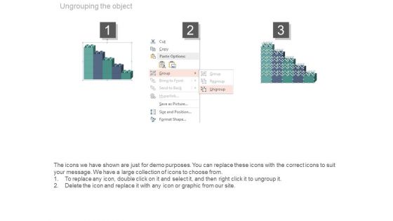 Bar Graph Of Lego Blocks For Data Analysis Powerpoint Slides