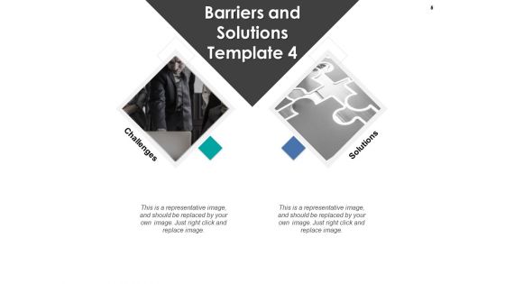 Barriers And Solutions Ppt PowerPoint Presentation Complete Deck With Slides