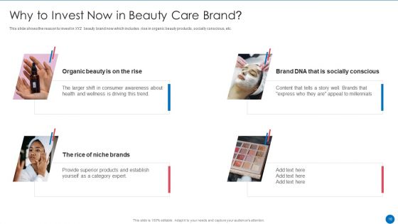 Beauty Care Firm Pitch Deck Ppt PowerPoint Presentation Complete Deck With Slides