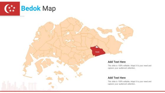 Bedok Map PowerPoint Presentation PPT Template PDF