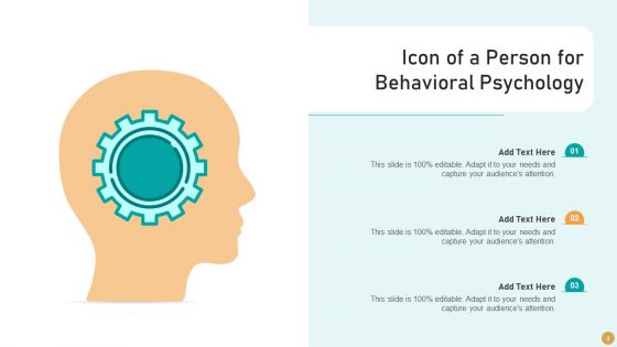Behavioral Psychology Icon Ppt PowerPoint Presentation Complete Deck With Slides