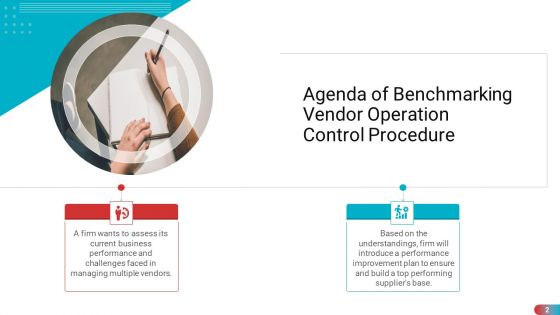 Benchmarking Vendor Operation Control Procedure Ppt PowerPoint Presentation Complete With Slides