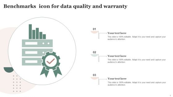 Benchmarks Icon Ppt PowerPoint Presentation Complete Deck With Slides