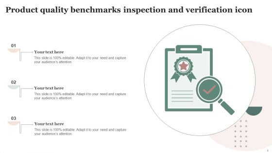Benchmarks Icon Ppt PowerPoint Presentation Complete Deck With Slides