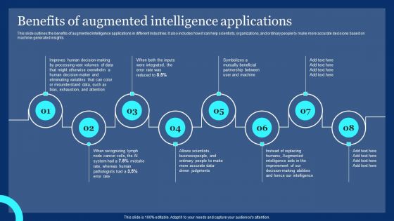 Benefits Of Augmented Intelligence Applications Ppt PowerPoint Presentation File Files PDF Benefits Of Augmented Intelligence Applications Ppt PowerPoint Presentation File Files PDF