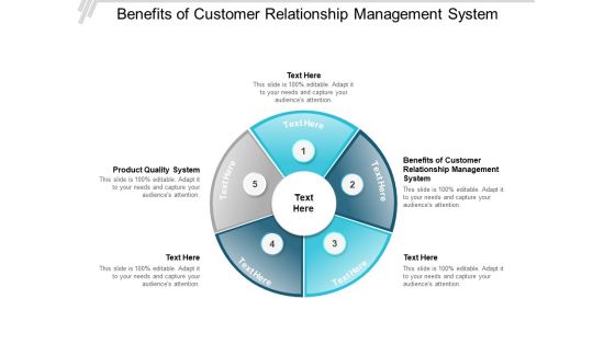 Benefits Of Customer Relationship Management System Product Quality System Ppt PowerPoint Presentation Pictures Graphics Design