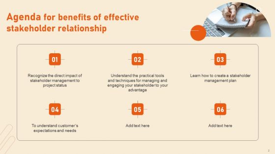 Benefits Of Effective Stakeholder Relationship Ppt PowerPoint Presentation Complete Deck With Slides