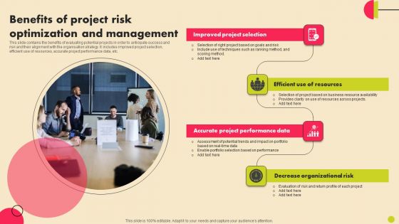 Benefits Of Project Risk Optimization And Management Rules PDF Benefits Of Project Risk Optimization And Management Rules PDF