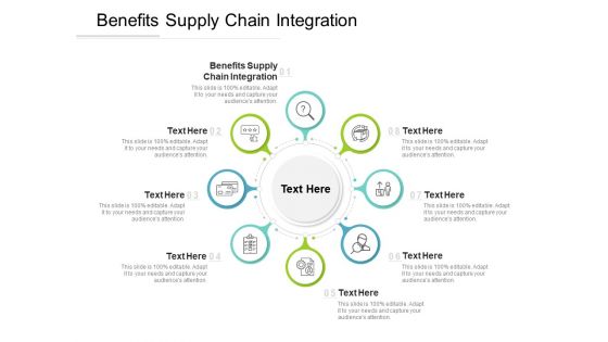 Benefits Supply Chain Integration Ppt PowerPoint Presentation Guidelines Cpb