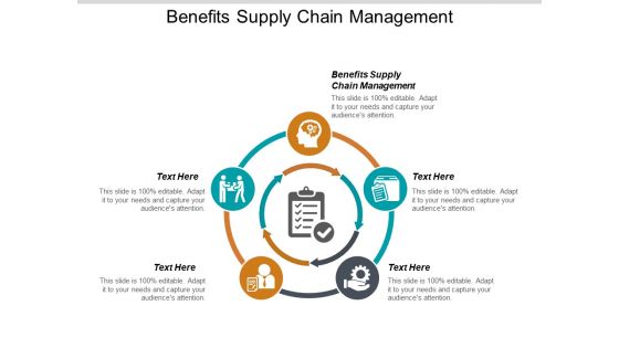 Benefits Supply Chain Management Ppt PowerPoint Presentation Gallery Graphics Example Cpb