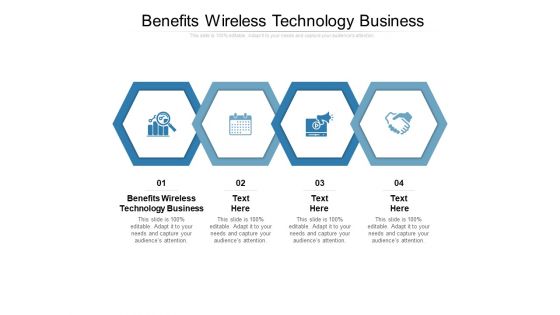 Benefits Wireless Technology Business Ppt PowerPoint Presentation Slides Graphics Pictures Cpb