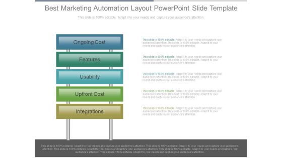 Best Marketing Automation Layout Powerpoint Slide Template Best Marketing Automation Layout Powerpoint Slide Template