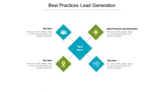 Best Practices Lead Generation Ppt PowerPoint Presentation Icon Graphic Images Cpb