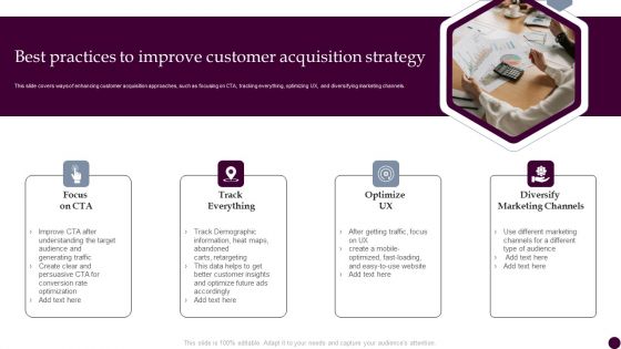Best Practices To Improve Customer Acquisition Strategy Strategies For Acquiring Consumers Guidelines PDF Best Practices To Improve Customer Acquisition Strategy Strategies For Acquiring Consumers Guidelines PDF