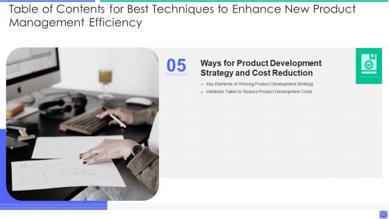 Best Techniques To Enhance New Product Management Efficiency Ppt PowerPoint Presentation Complete Deck With Slides