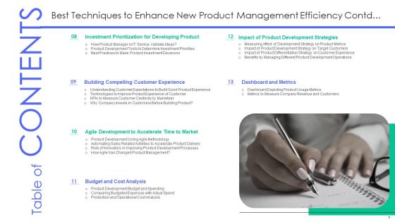 Best Techniques To Enhance New Product Management Efficiency Ppt PowerPoint Presentation Complete Deck With Slides