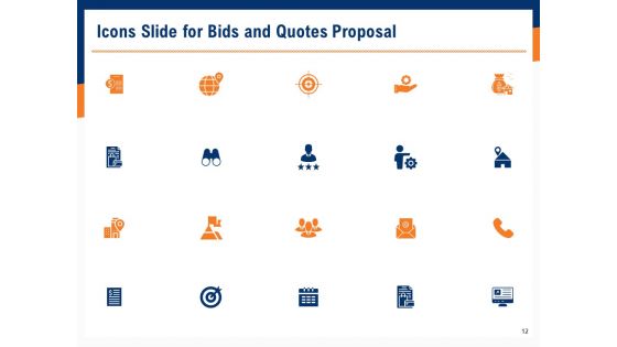 Bids And Quotes Proposal Ppt PowerPoint Presentation Complete Deck With Slides