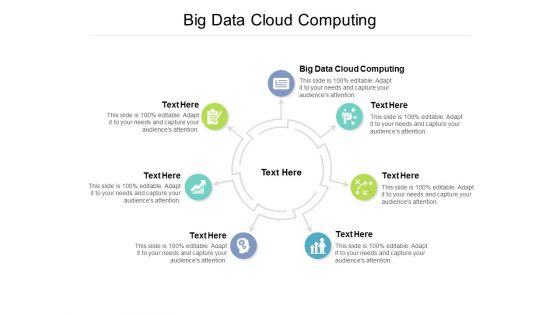 Big Data Cloud Computing Ppt PowerPoint Presentation Gallery Sample Cpb