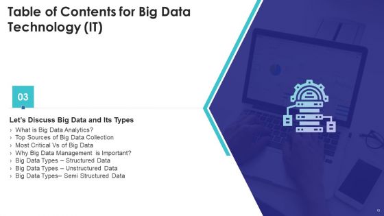 Big Data Technology IT Ppt PowerPoint Presentation Complete With Slides