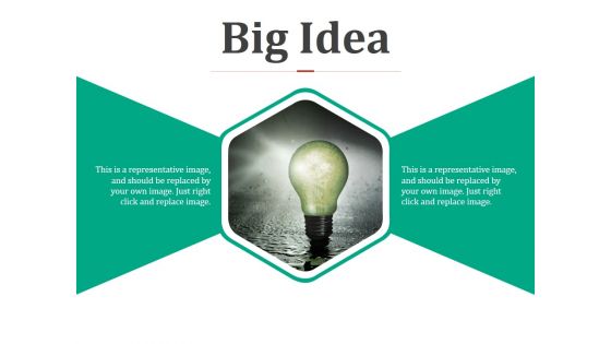 Big Idea Ppt PowerPoint Presentation Summary Images