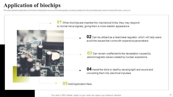Biochip Technology Ppt PowerPoint Presentation Complete Deck With Slides