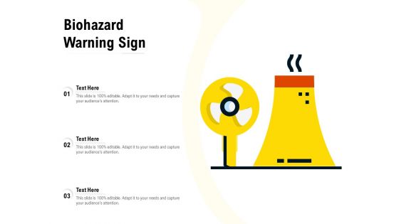 Biohazard Warning Sign Ppt PowerPoint Presentation Icon Show PDF