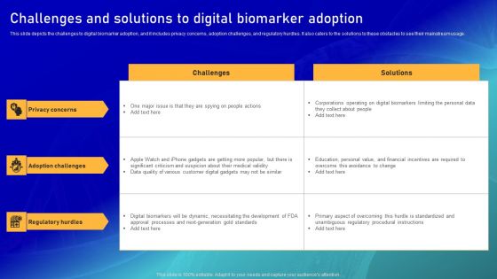 Biomarker Categorization Challenges And Solutions To Digital Biomarker Adoption Ideas PDF Biomarker Categorization Challenges And Solutions To Digital Biomarker Adoption Ideas PDF