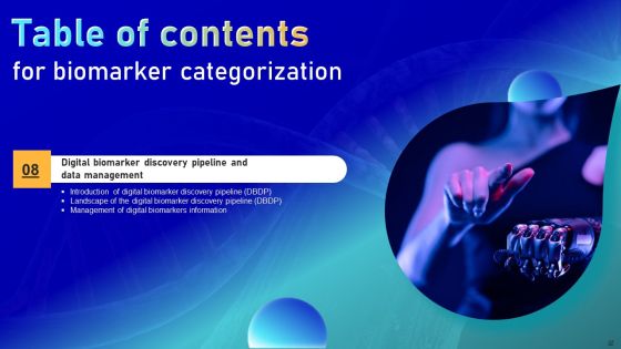 Biomarker Categorization Ppt PowerPoint Presentation Complete Deck With Slides