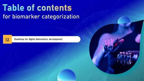 Biomarker Categorization Ppt PowerPoint Presentation Complete Deck With Slides