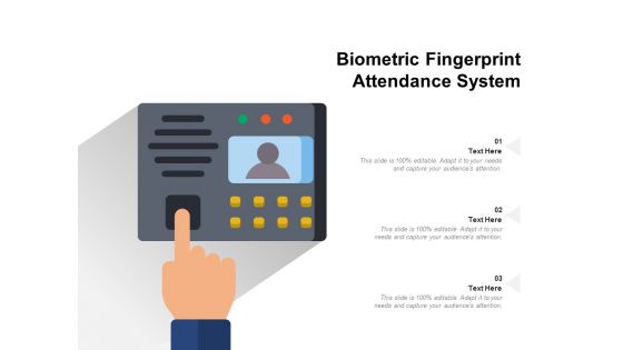 Biometric Fingerprint Attendance System Ppt PowerPoint Presentation Professional Graphics Tutorials PDF