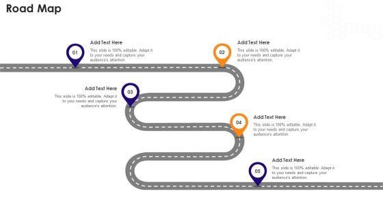 Biotechnology Startup Funding Elevator Pitch Deck Road Map Clipart PDF